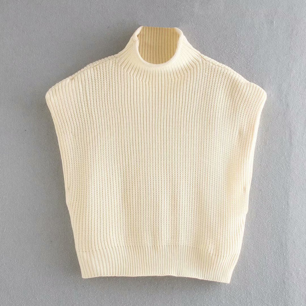 Women Knit Sweater Vest Sweater