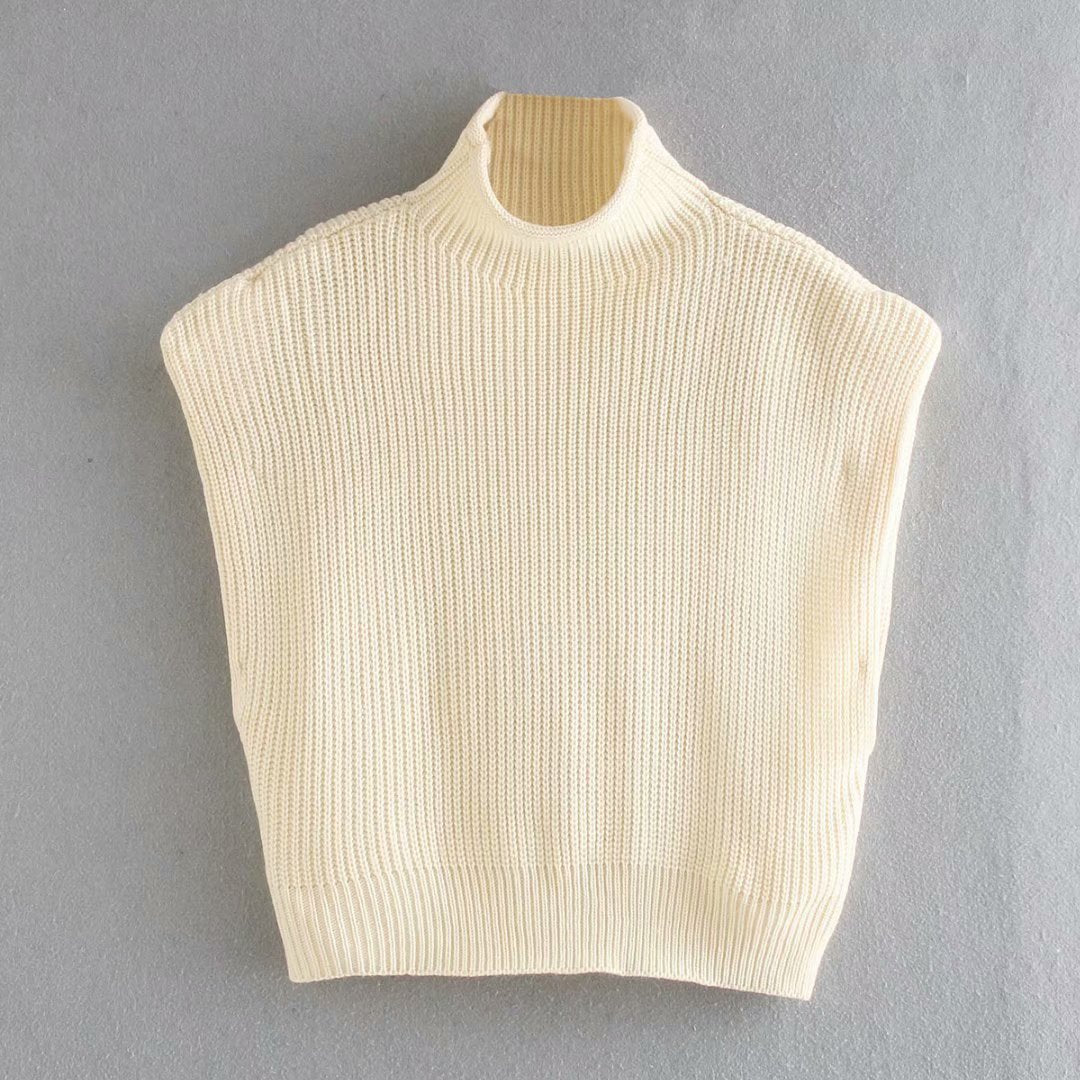 Women Knit Sweater Vest Sweater