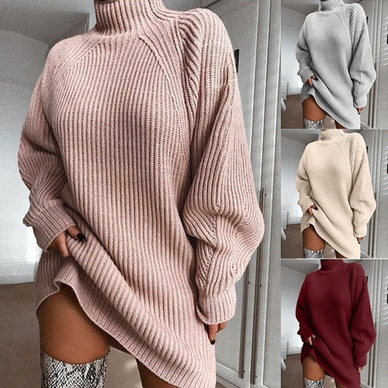 Women Sweater Skirt Dress Sweater