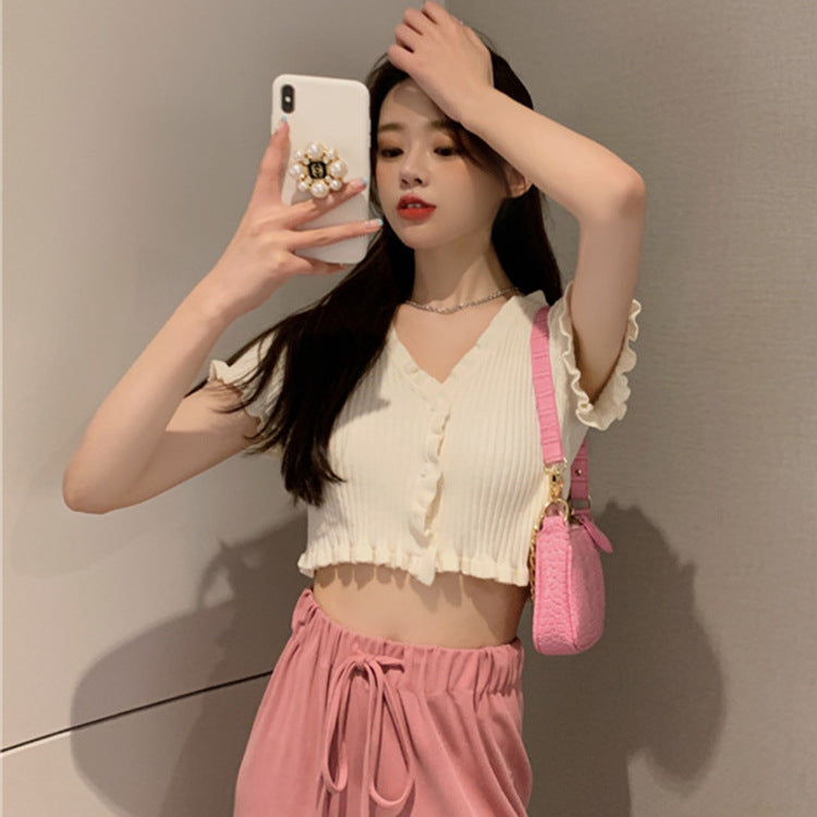 Sweet And Whistling Knitted Cardigan Women