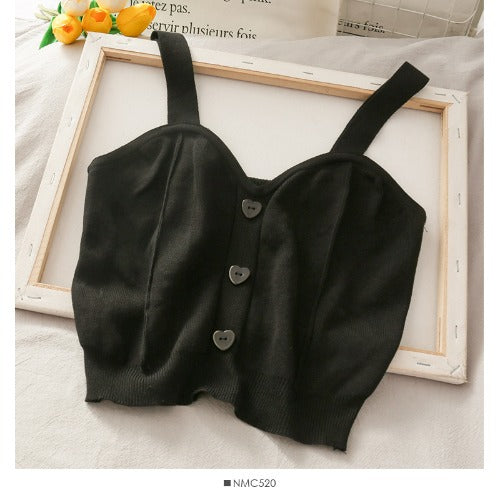 Knit Sweater Is Thinner Knit Small Camisole Women