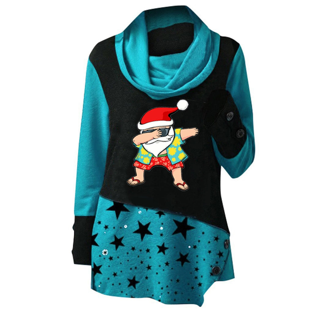 Santa sweatshirt women