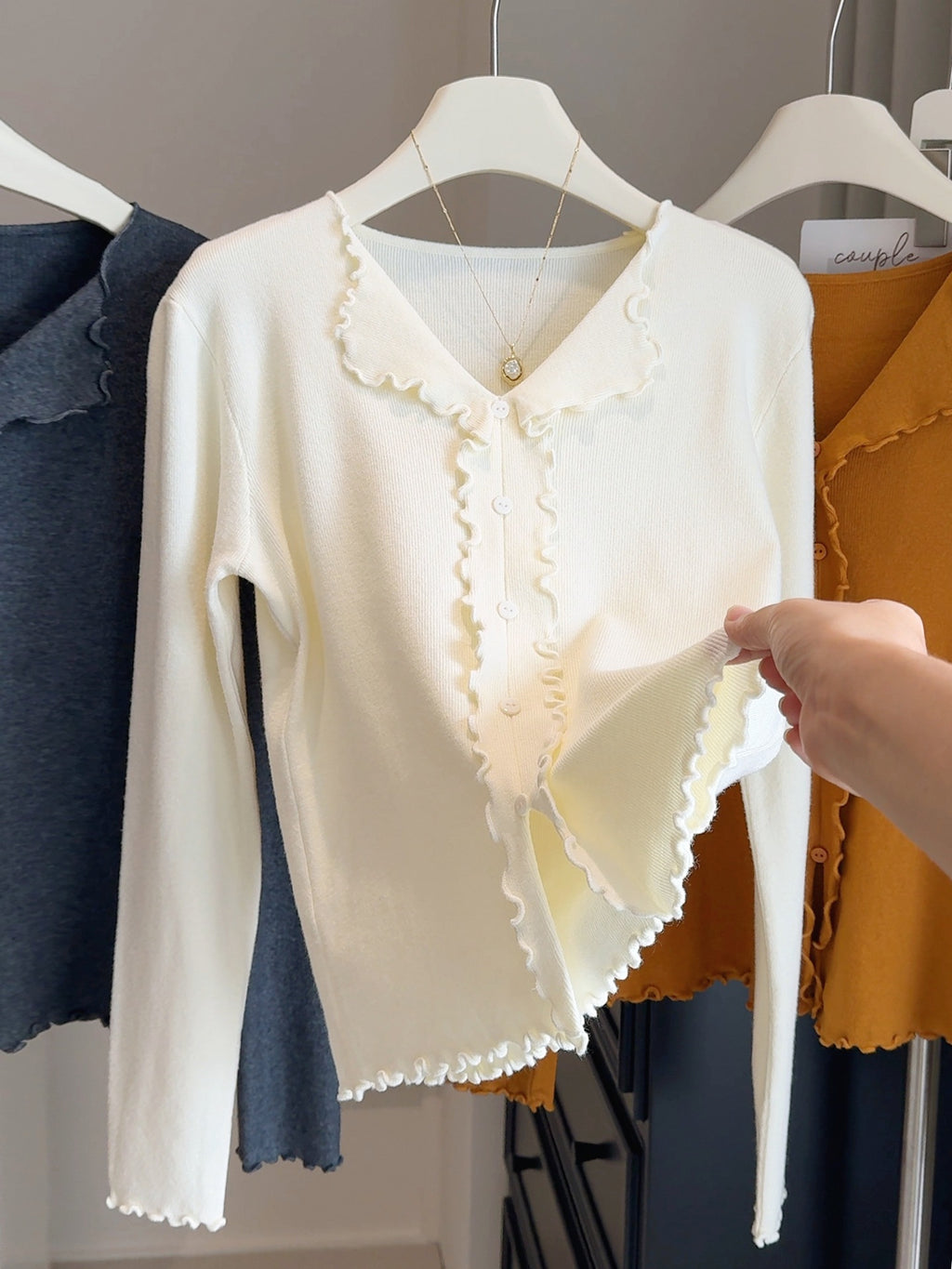 Long Sleeve Knit Sweater For Women
