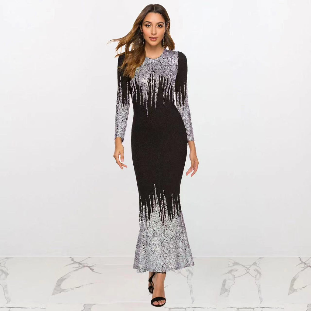 Autumn And Winter Fishtail Dress For Women