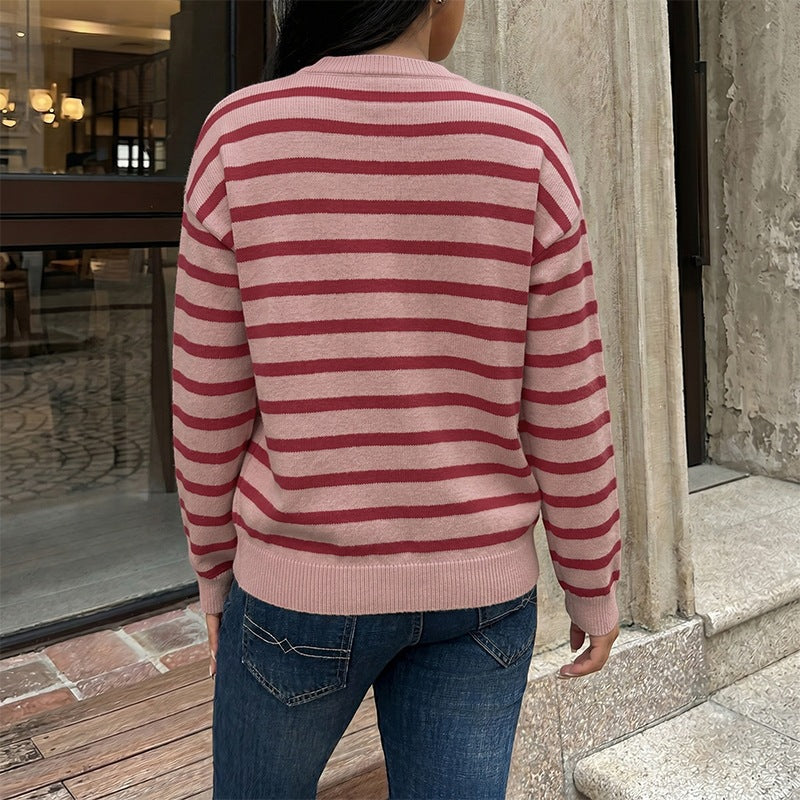 Fashionable Knitted Cardigan Sweater For Women