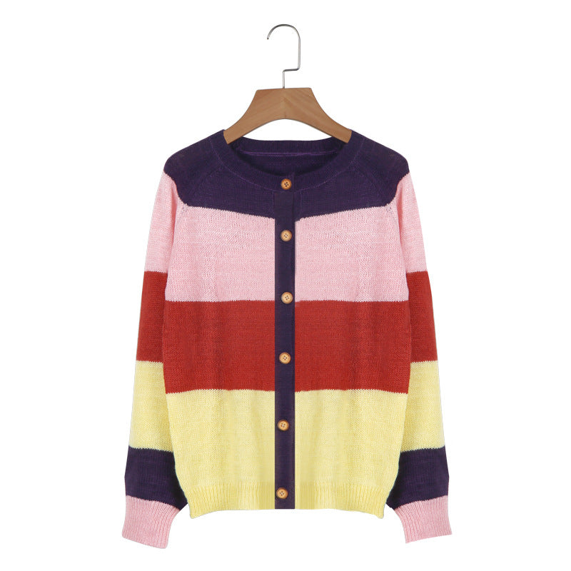 Knit Cardigan Jacket Sweater Women