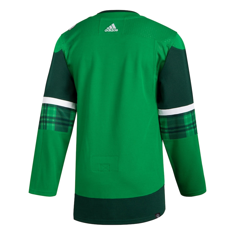 Men's Vegas Golden Knights adidas Kelly Green 2023 St. Patrick's Day Primegreen Authentic Jersey