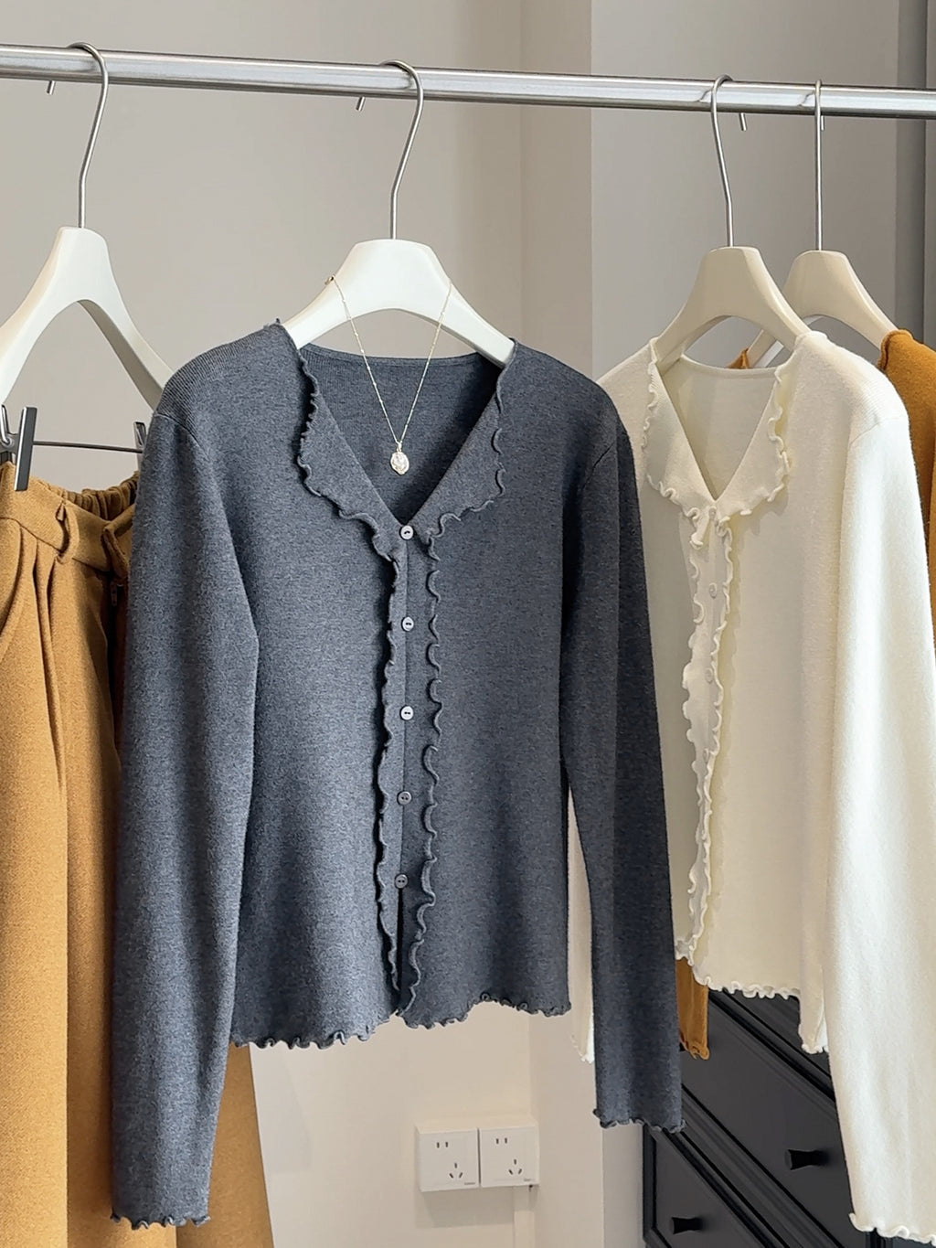 Long Sleeve Knit Sweater For Women