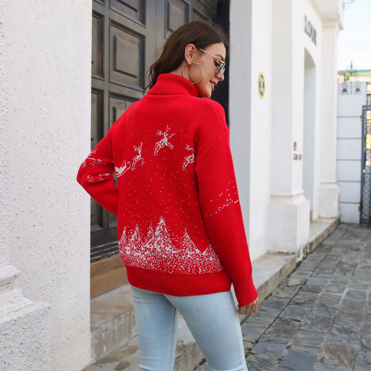 Women Sweater Turtleneck Sweater