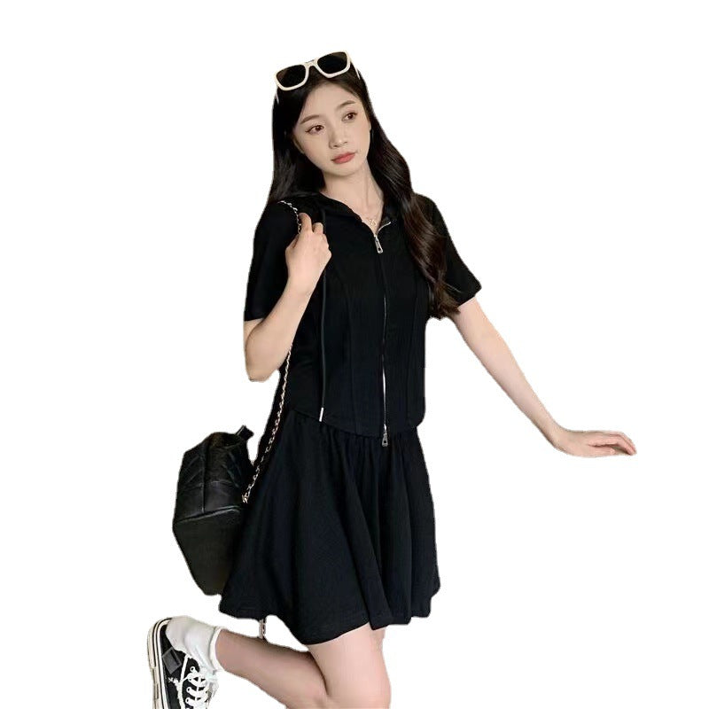 Casual Sportswear Set For Plus-size Women Summer