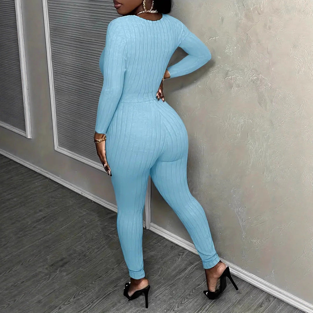 Casual And Stylish Two-piece Set For Women