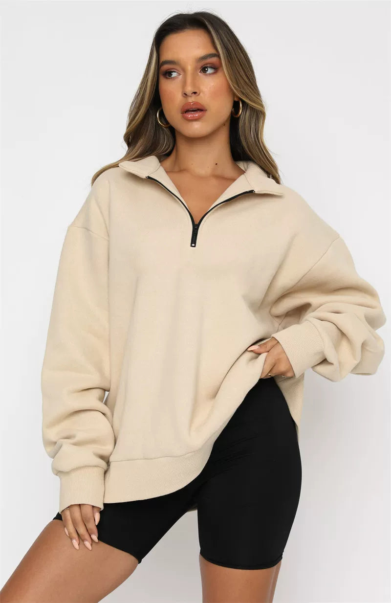 Autumn Winter Casual Loose Women Hoodie