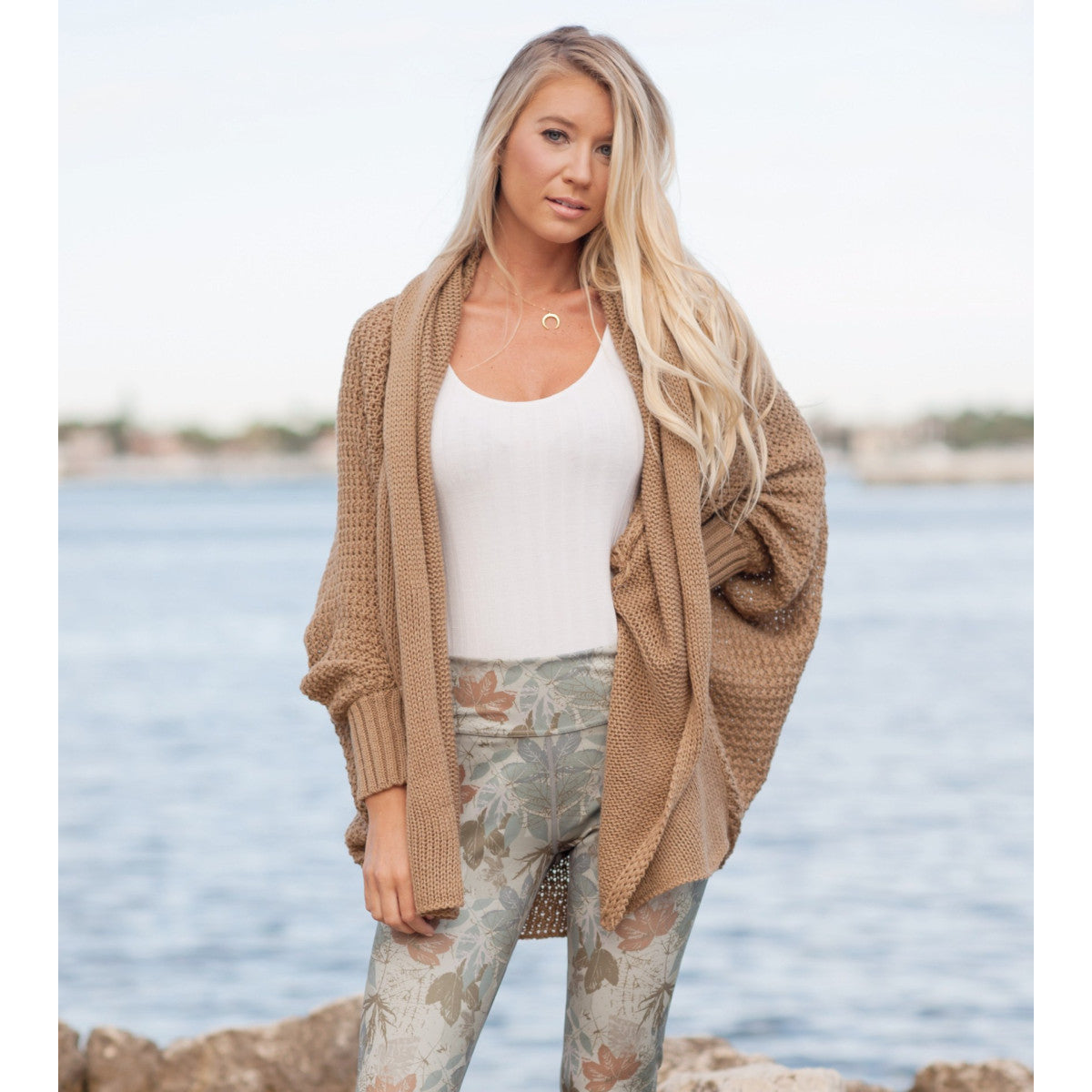 Bat Sleeve Knit Autumn Cardigan Sweater Women