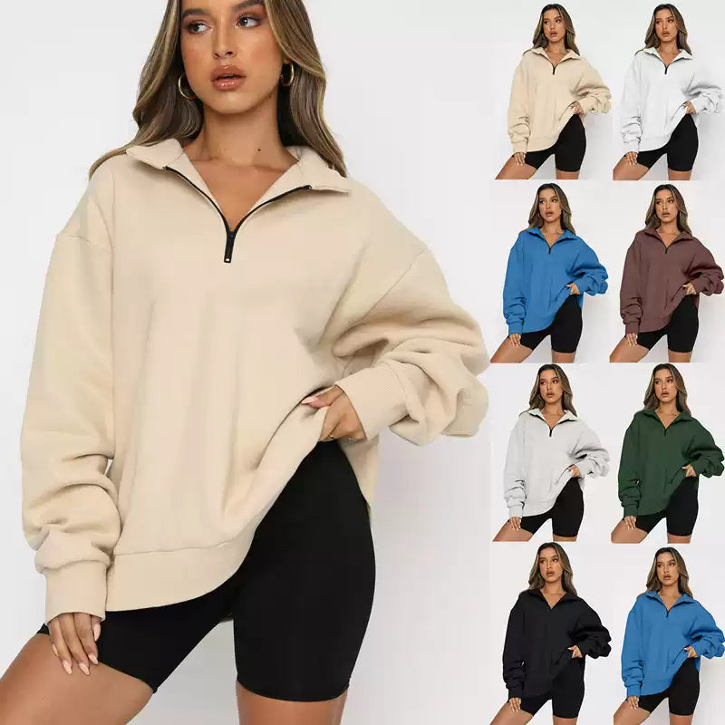 Autumn Winter Casual Loose Women Hoodie
