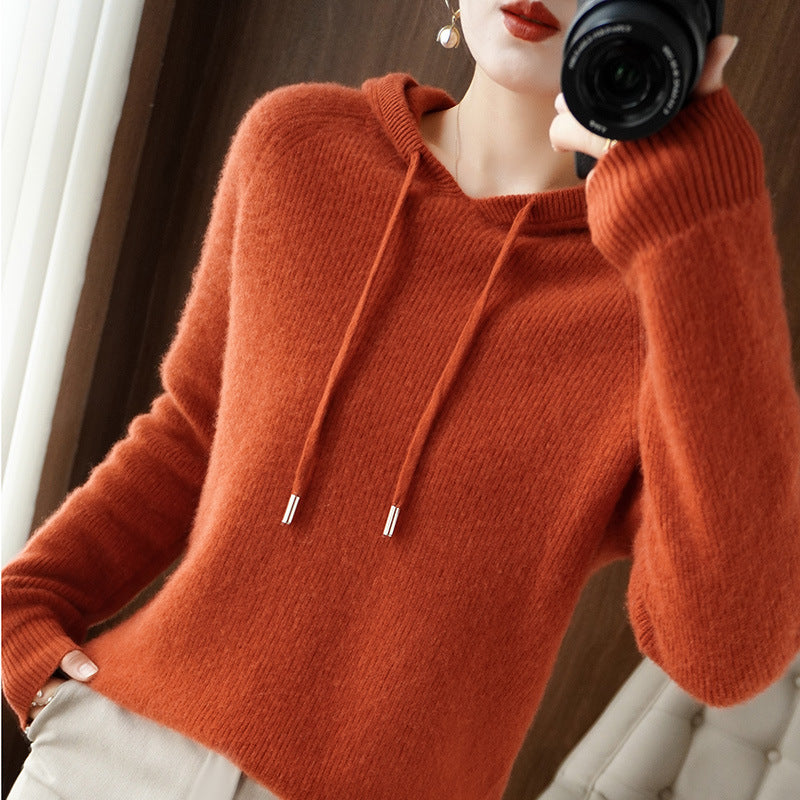 Winter Hooded Sweatshirt For Women