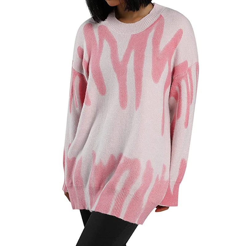 Women Sweater Loose Pullover Sweater